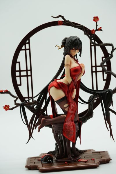 国风系列1/6比例手办 周年款：落红