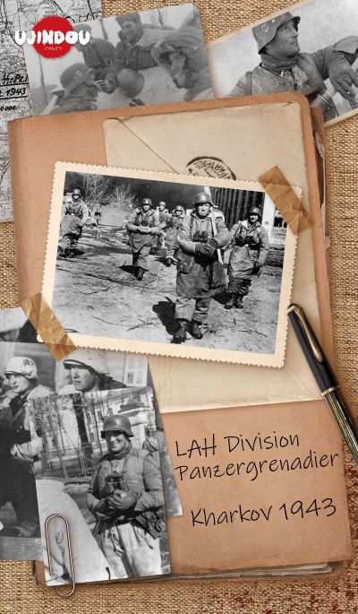 UD9052 1/6 二战德军警卫旗队师掷弹兵- 哈尔科夫1943