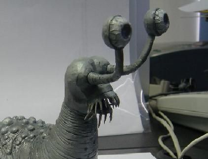 大怪兽系列 奥特Q编 火星怪兽 那麦贡 黑白色版