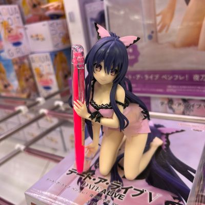 约会大作战 握笔之友！夜刀神十香 可爱丝绸装造型