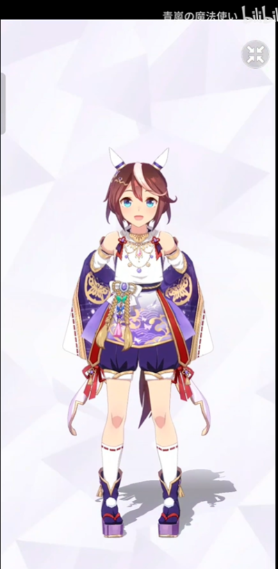 赛马娘 【紫云下的追梦蝶】东海帝王