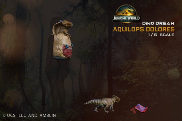 侏罗纪世界:重生 鹰嘴龙 限量模型