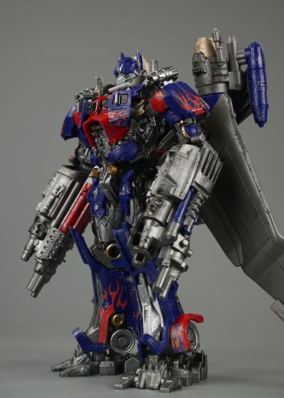 布鲁可积木人变形金刚超越版 CC21-变形金刚3 飞翼擎天柱