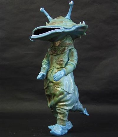 大怪兽系列 奥特Q编 硬币怪兽 卡内贡 复古配色