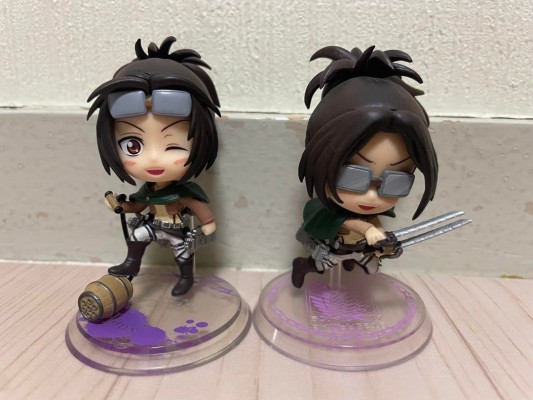 迷你Q角色 一番赏 进击的巨人 ～壁外调査女型捕缚作战～ E赏 进击的巨人 韩吉·佐耶