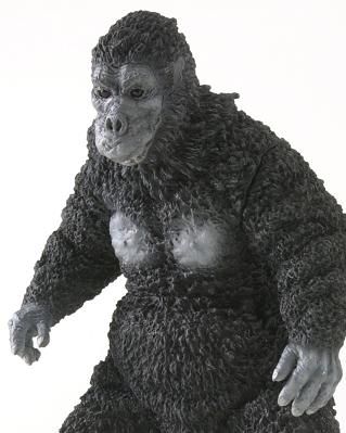 大怪兽系列 奥特Q编 巨大猿 哥罗 （黑白色版）