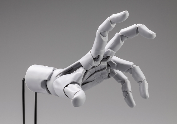 艺术参考工具 手部模型 男/左手 -灰色-