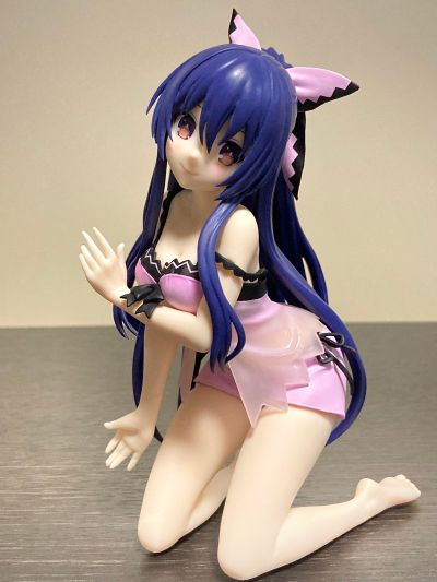 约会大作战 握笔之友！夜刀神十香 可爱丝绸装造型