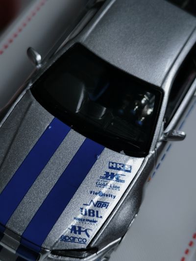 电影设备 No.WS-02 1/24 速度与激情 日产R34 Skyline GT-R