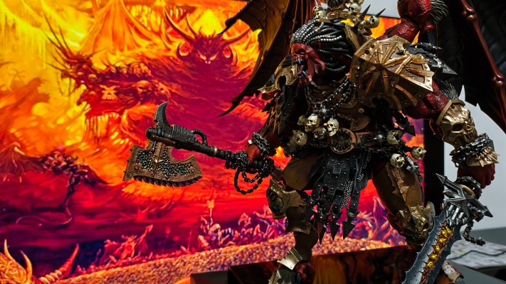 战锤40000 吞世者 恐虐恶魔基因原体 安格隆