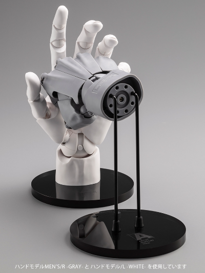 艺术参考工具 手部模型 男/左手 -白色-