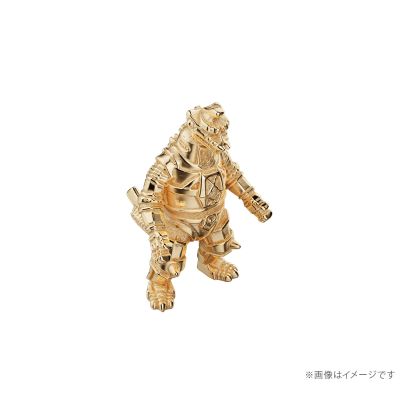 「机械哥斯拉」（1974）迷你黄金模型（18K黄金）