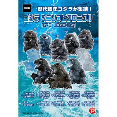 哥斯拉 迷你软胶编年史（G70传奇）