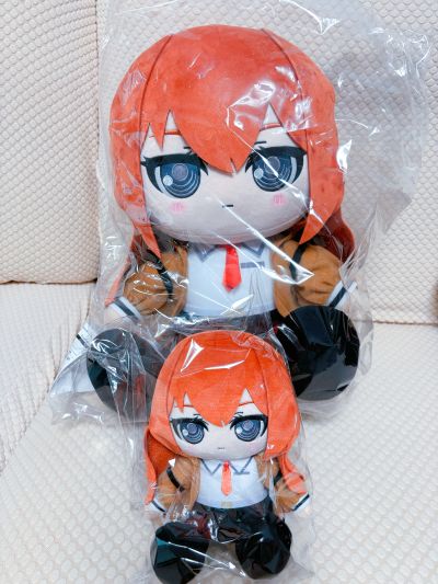 命运石之门 大尺寸40厘米玩偶 牧濑红莉栖