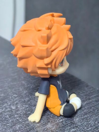 粘土人PLUS 排球少年 日向翔阳/影山飞雄/黑尾铁朗/孤爪研磨 橡胶公仔