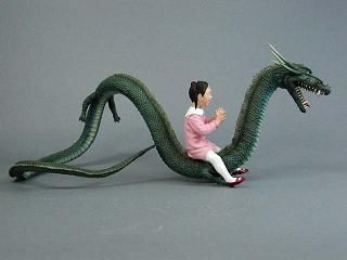 大怪兽系列 奥特Q编 怪龙与乙姫 彩色版