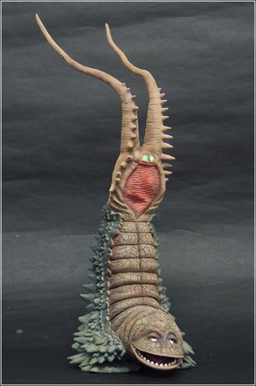 大怪兽系列 归来的奥特曼编 古代怪兽 双尾怪 激斗战损旧化版