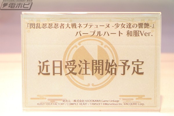 闪乱忍忍忍者大战海王星 -少女们的响艳- 紫色之心 和服