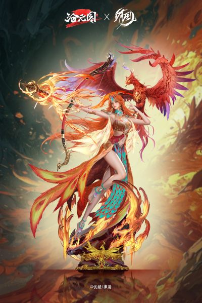 《沧元图》动画 柳七月1/4限量珍藏雕像