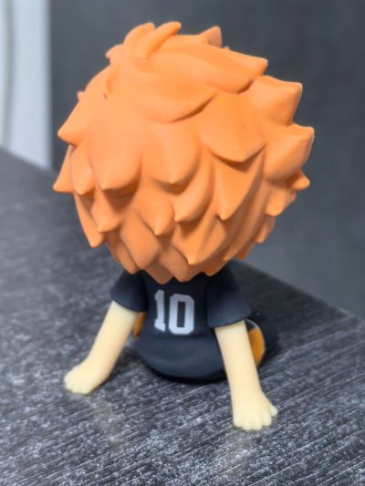 粘土人PLUS 排球少年 日向翔阳/影山飞雄/黑尾铁朗/孤爪研磨 橡胶公仔