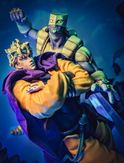 一番赏 JOJO的奇妙冒险 星尘远征军 -替身冲击！-  D奖 世界 MASTERLISE