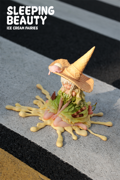 沉睡魔咒-甜筒魔女-和风抹茶