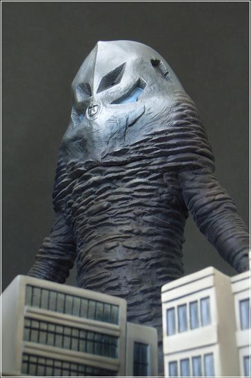 大怪兽系列 奥特曼篇 假奥特曼与扎拉布星人夜间色版套装