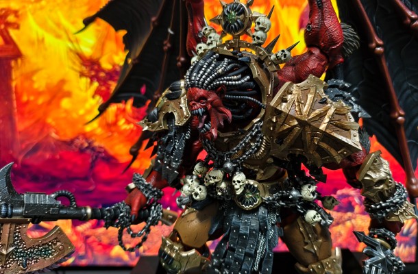 战锤40000 吞世者 恐虐恶魔基因原体 安格隆