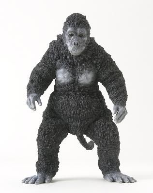 大怪兽系列 奥特Q编 巨大猿 哥罗 （黑白色版）