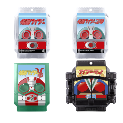 DX历代骑士饱藏特装款套装-昭和骑士01-