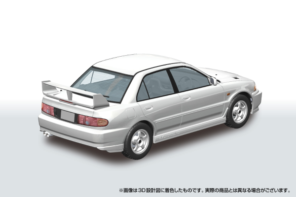 乐Pla 卡扣组合型套件 No.04-SW CE9A 三菱蓝瑟GSR EvolutionIII 1995款 苏格兰白