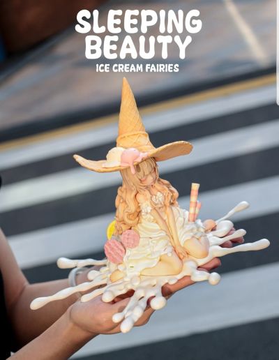 沉睡魔咒-甜筒魔女-法式香草