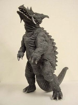 大怪兽系列 奥特Q 地底怪兽 巴格斯 黑白色版