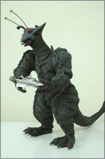 大怪兽系列 宇宙大怪兽 吉拉拉 太空灰色版本（附带太空船模型）