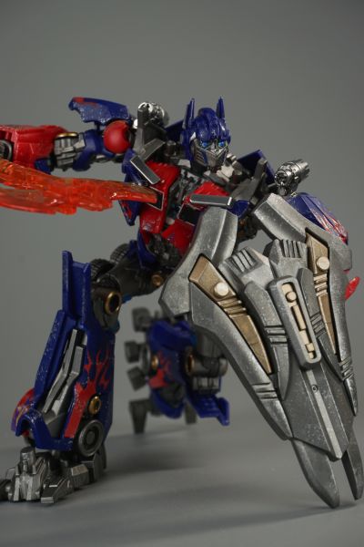 布鲁可积木人变形金刚超越版 CC21-变形金刚3 飞翼擎天柱