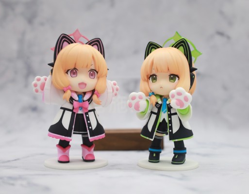 蔚蓝档案 才羽绿 SD猫咪ver