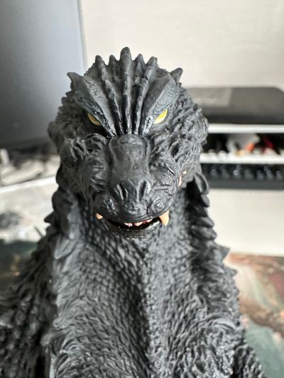 东宝30厘米系列 酒井裕司造型杰作 哥斯拉（2002）暴风雨中的攻防