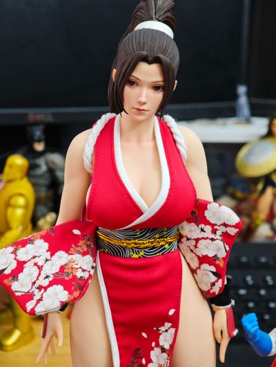 拳皇14 不知火舞 直刘海版 1/6可动人偶