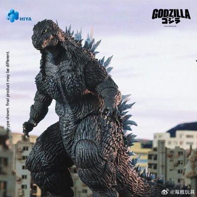 极致超值系列 无比例 哥斯拉大战机械哥斯拉（2002） 热能射线哥斯拉 可动手办