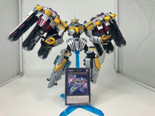 PLAMAX 游戏王卡片游戏怪兽手办收藏 神灭兵器－天霆号 扼宙斯