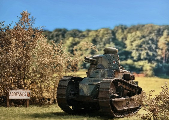 1/35 法国FT-17轻型坦克 铆接炮塔型