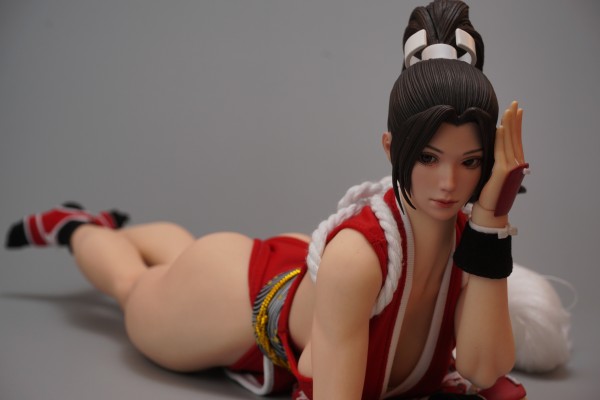 拳皇14 不知火舞 直刘海版 1/6可动人偶