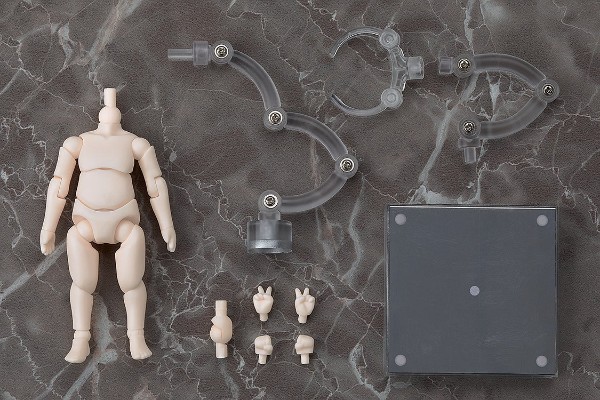 粘土娃 素体 1.1: 男孩 (糖白色)