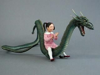 大怪兽系列 奥特Q编 怪龙与乙姫 彩色版