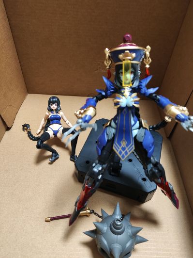 梅德塔残响 玖莲 1/12拼装可动机娘