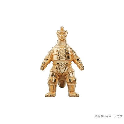 「机械哥斯拉」（1974）迷你黄金模型（18K黄金）
