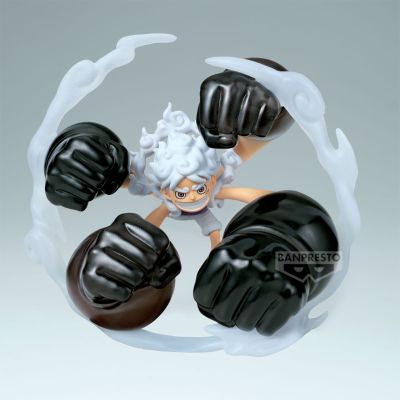 航海王 WCF特别款 蒙奇·D·路飞 五档-橡皮橡皮白枪乱打-