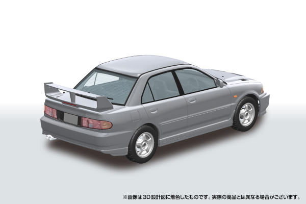 乐Pla 卡扣组合型套件 No.04-QS CE9A 三菱蓝瑟GSR EvolutionIII 1995款 女皇银