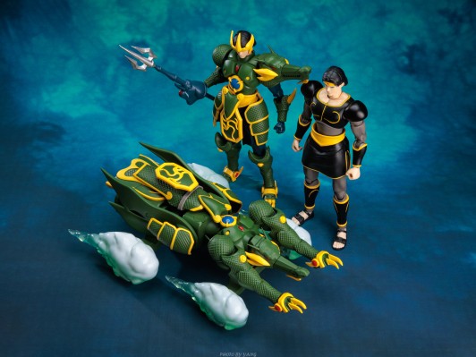 AMK Pro系列 天空战记 龙王·龙马可动模型