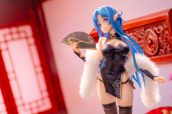 KDcolle 刀剑神域 亚丝娜 水精灵 旗袍